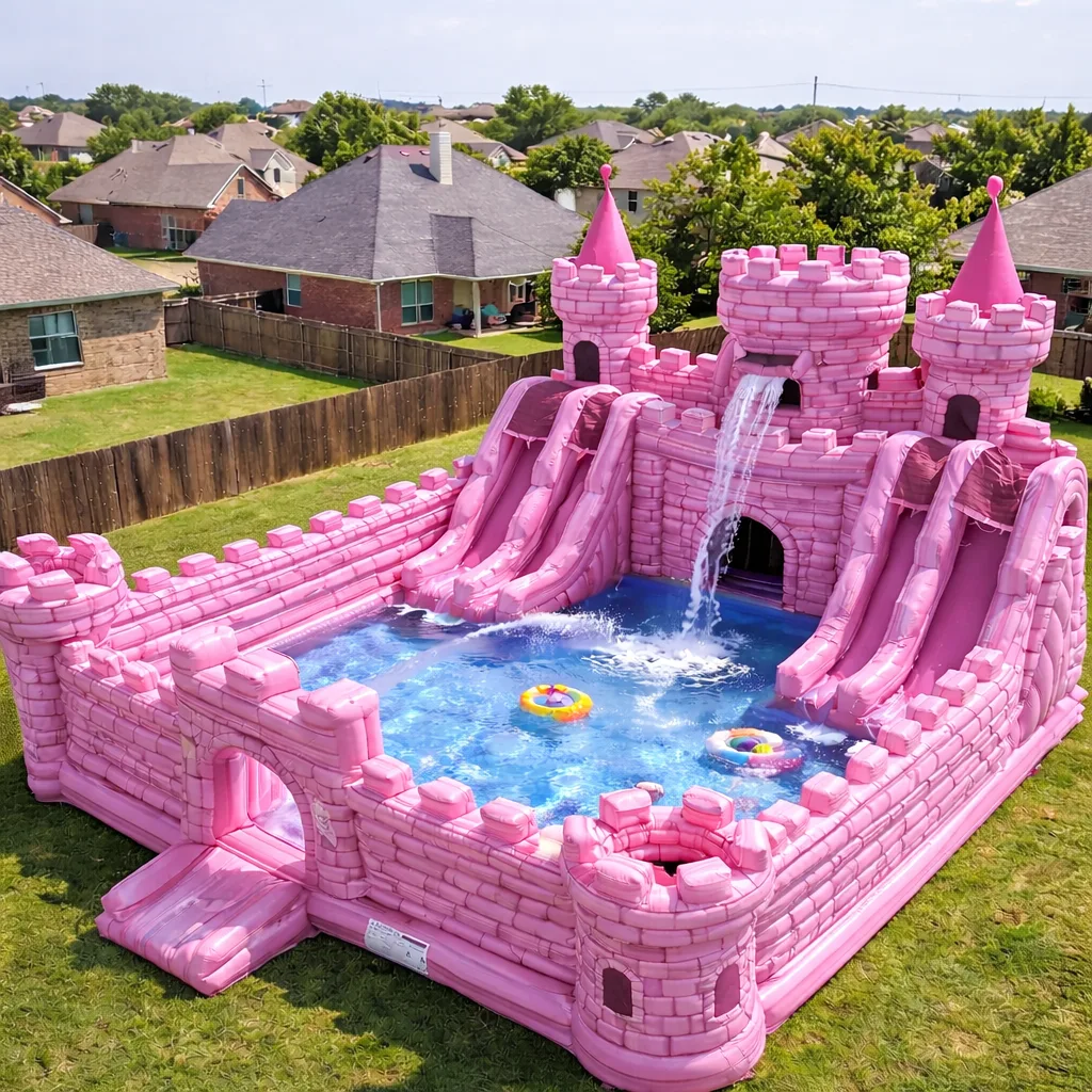 How to Use Your Giant Inflatable Castle Pool Effectively - Creating Joy and Safety
