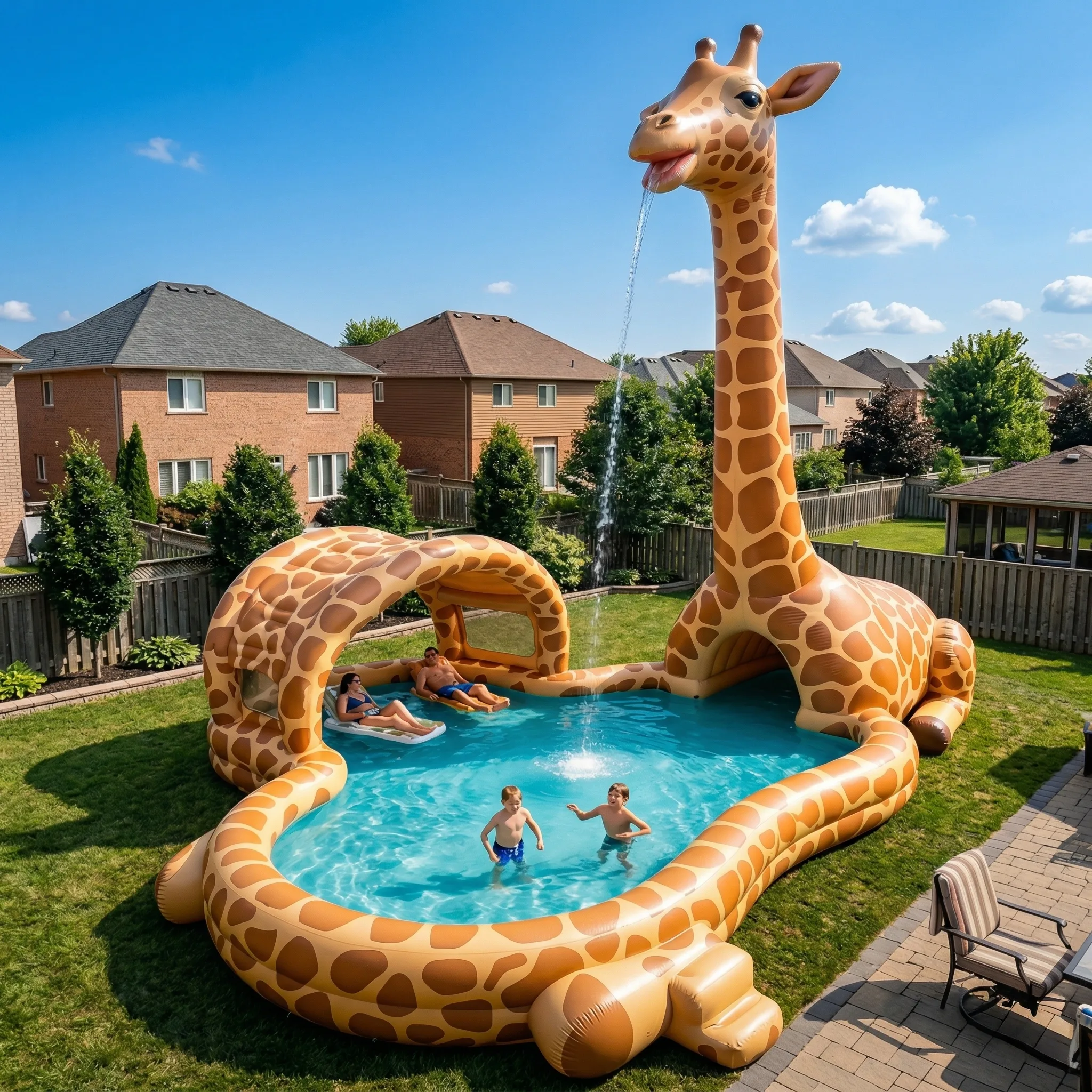 Factors to Consider When Buying a Giant Inflatable Giraffe Pool