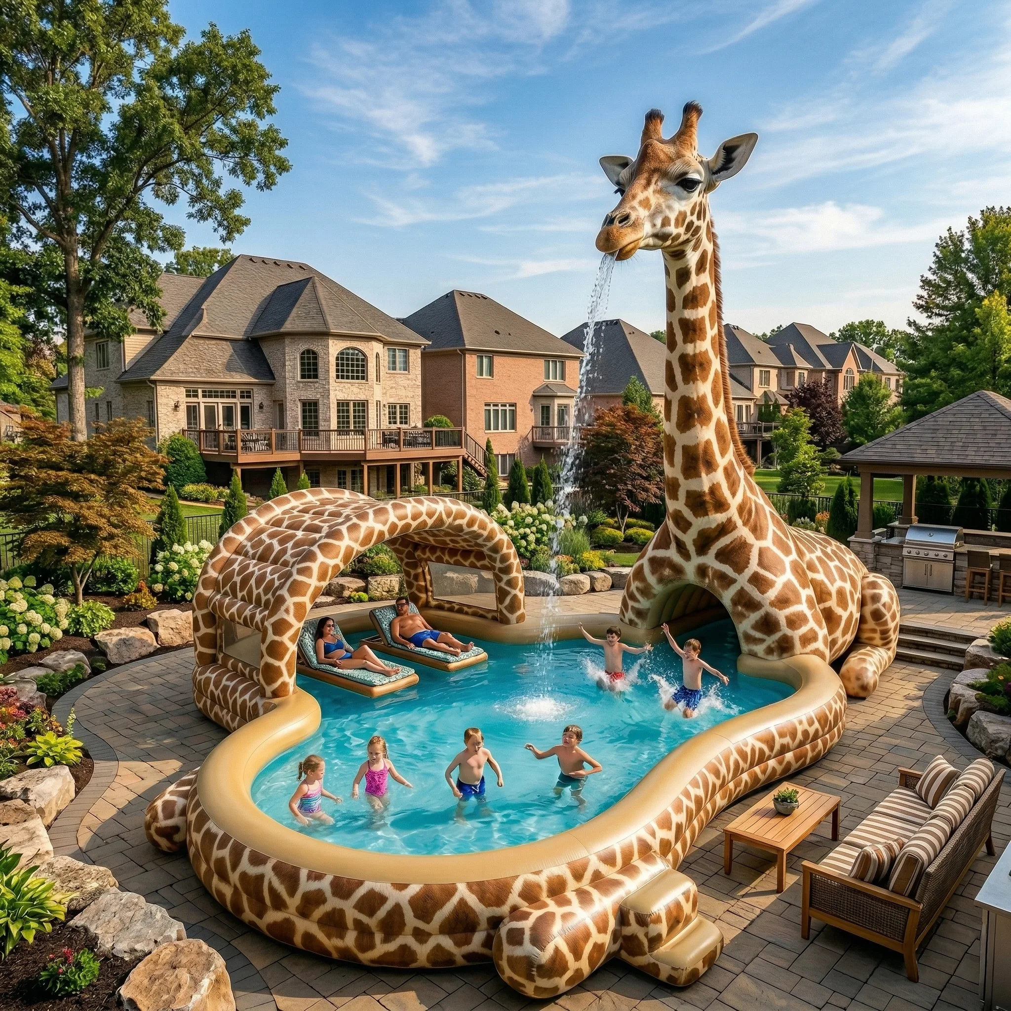 Dive Into Summer Fun - The 2026 Guide to the Giant Inflatable Giraffe Pool