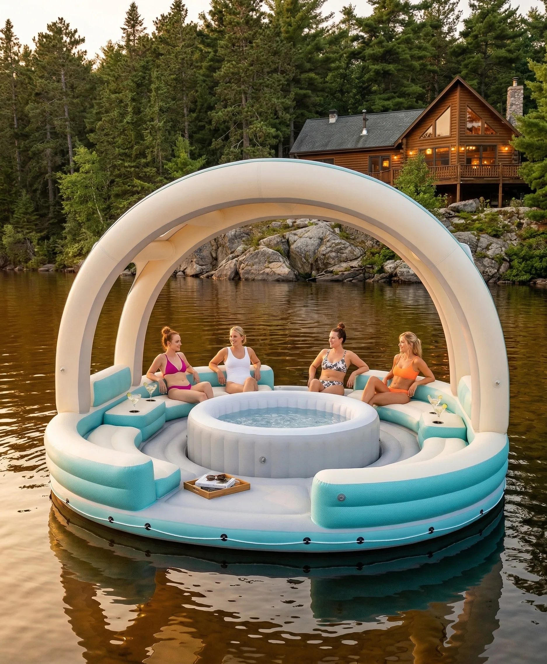 Embracing the Outdoor Luxury — Why a Giant Inflatable Hot Tub Lake Float Is a Must-Have for Water Lovers