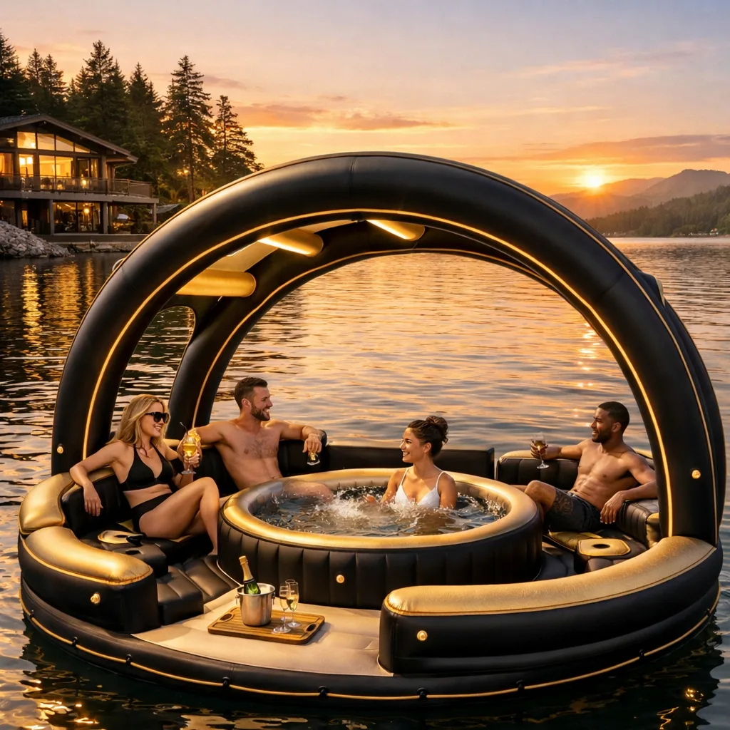 Dive into Luxury and Adventure: The Ultimate Guide to the Giant Inflatable Hot Tub Lake Float