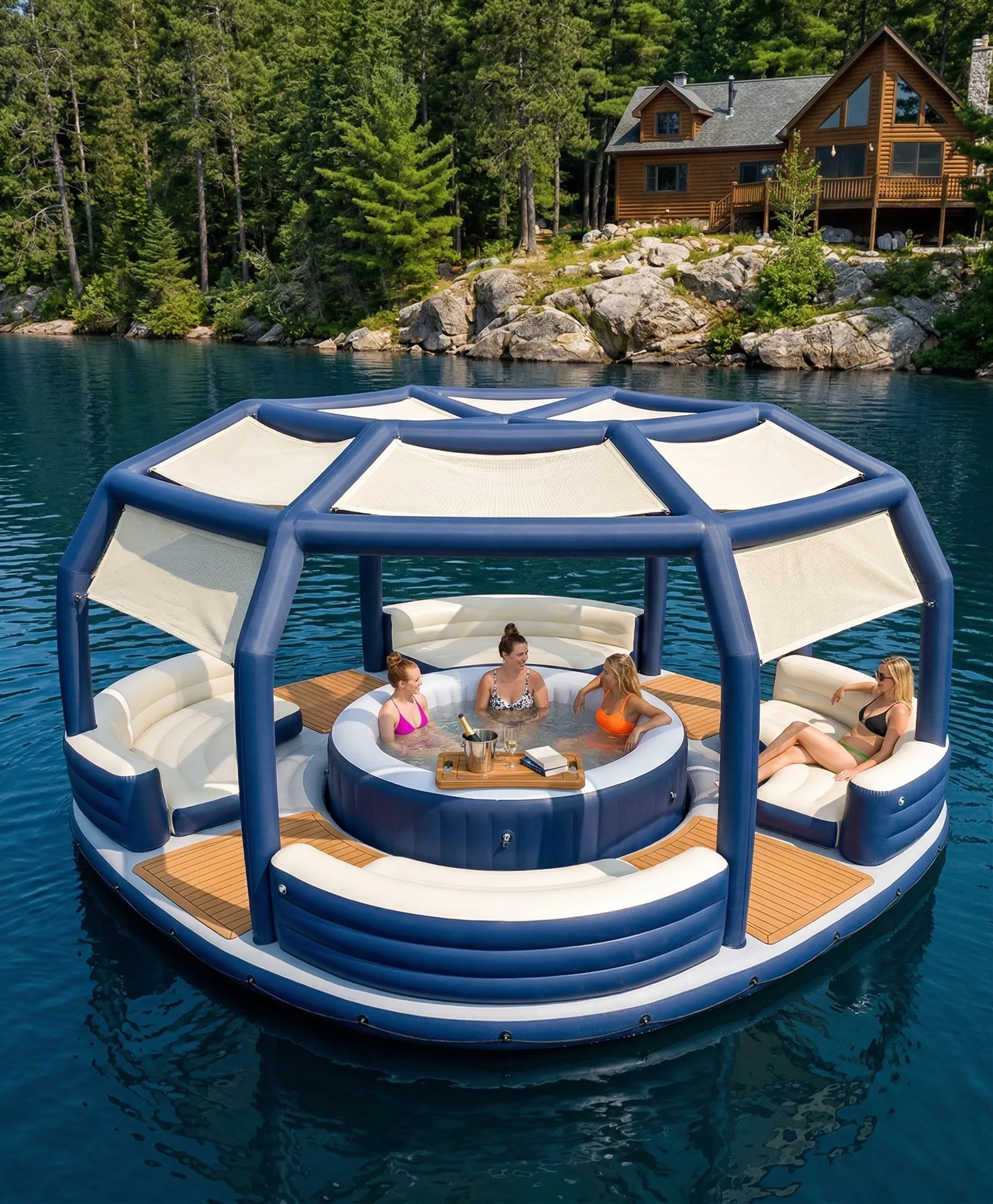 How to Use, Maintain, and Optimize Your Giant Inflatable Hot Tub Lake Float