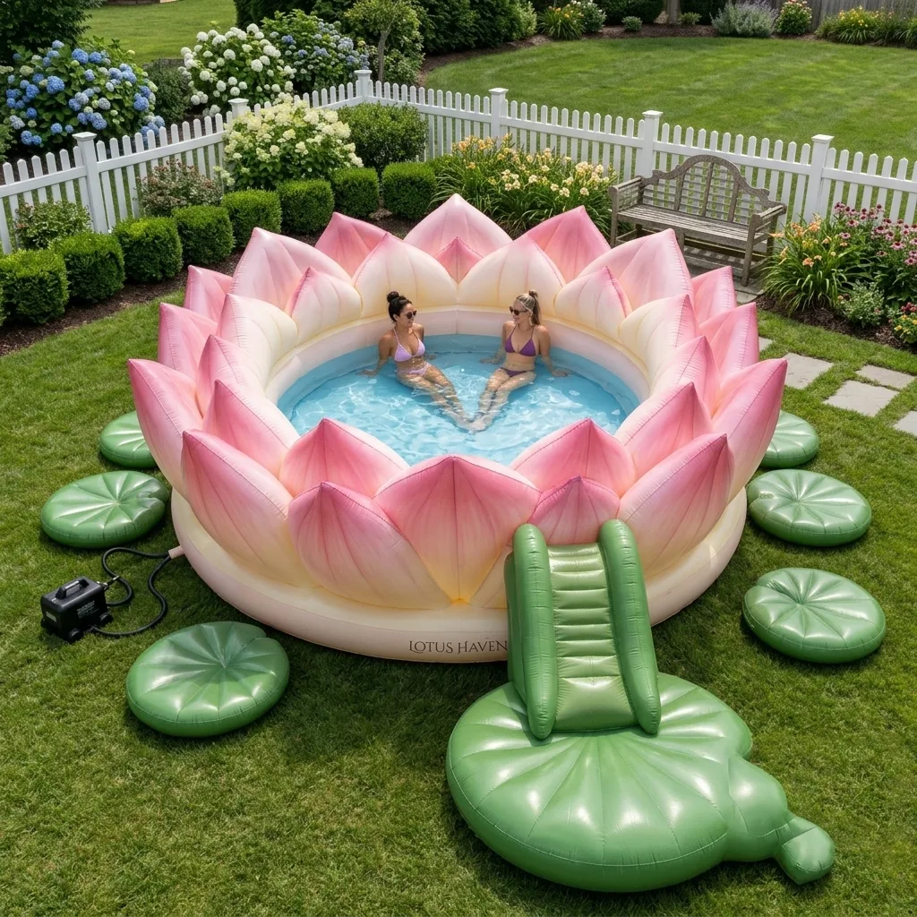 Dive into Serenity: The Ultimate Guide to Your Dream Giant Inflatable Lotus Pool Experience