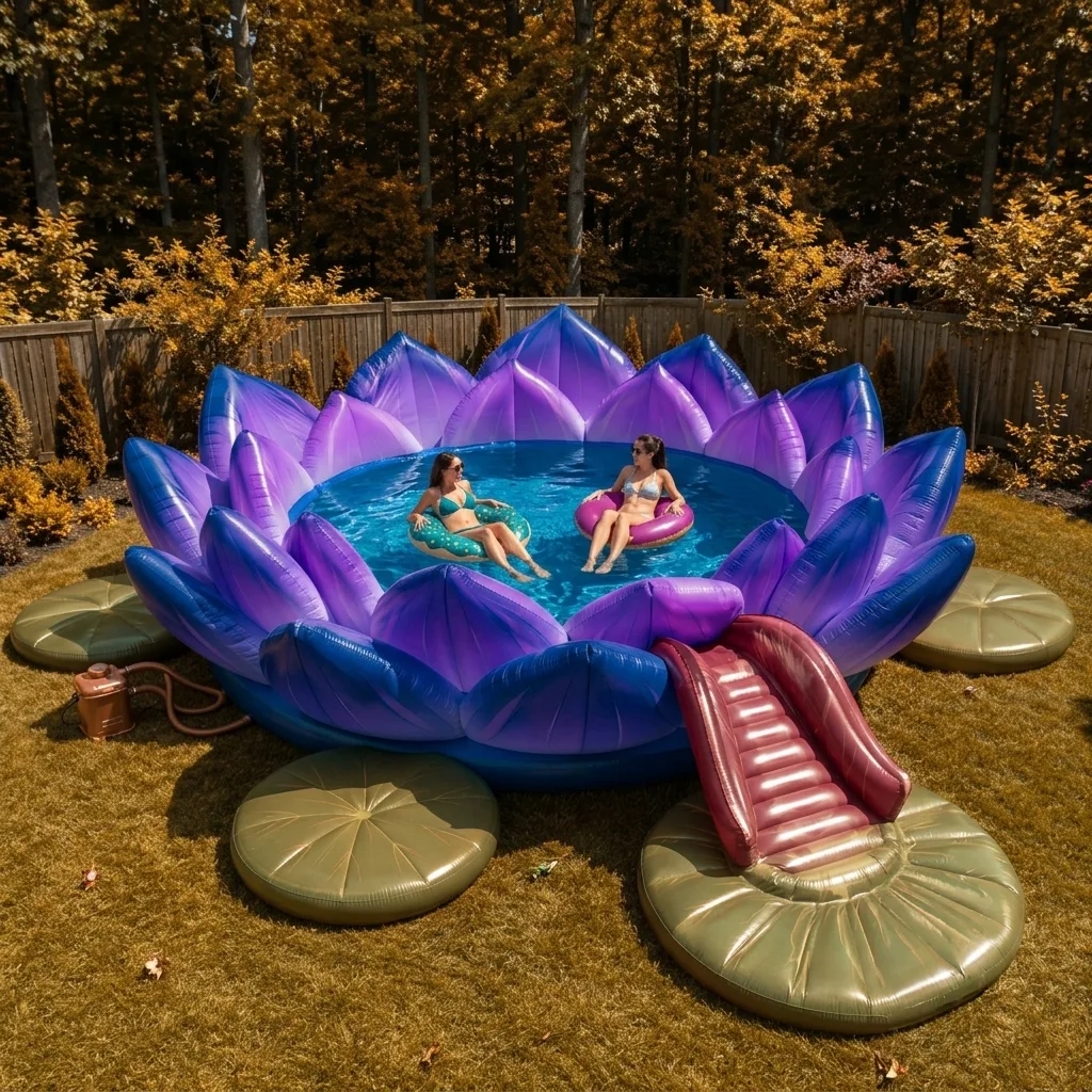Expert Advice for Choosing and Enhancing Your Giant Inflatable Lotus Pool