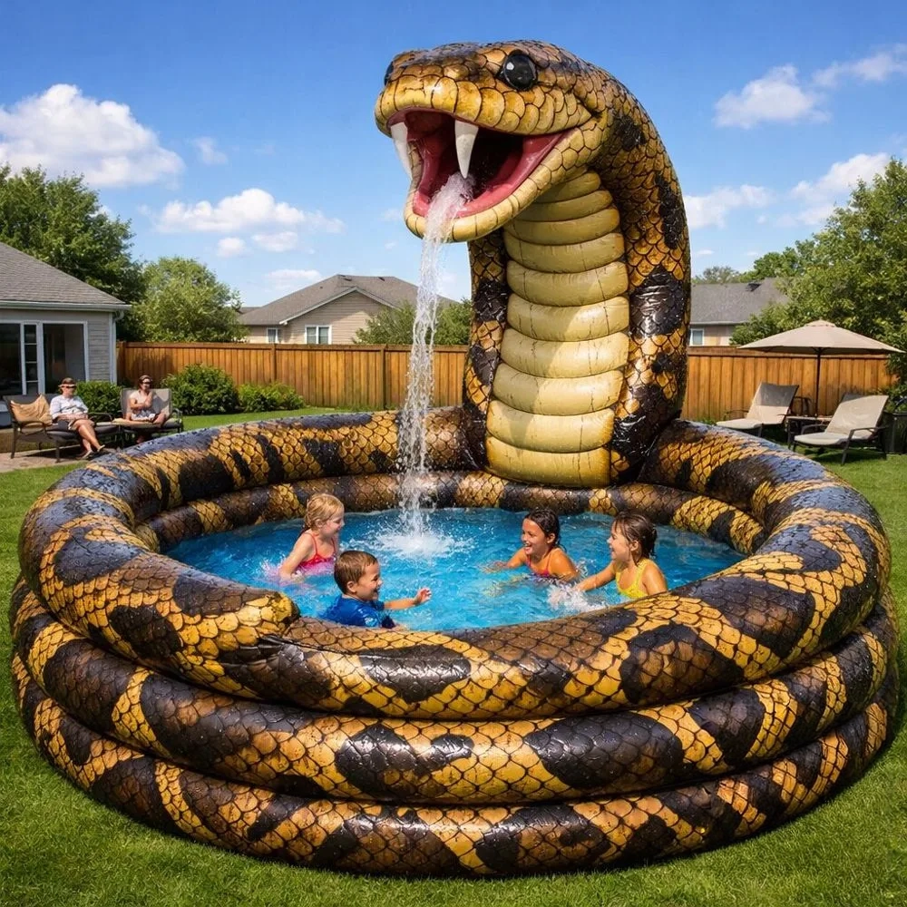 Creative Ways to Use Your Giant Inflatable Snake Pool