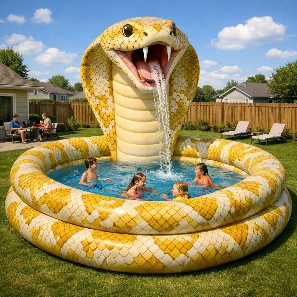 Maintenance and Storage of Your Giant Inflatable Snake Pool