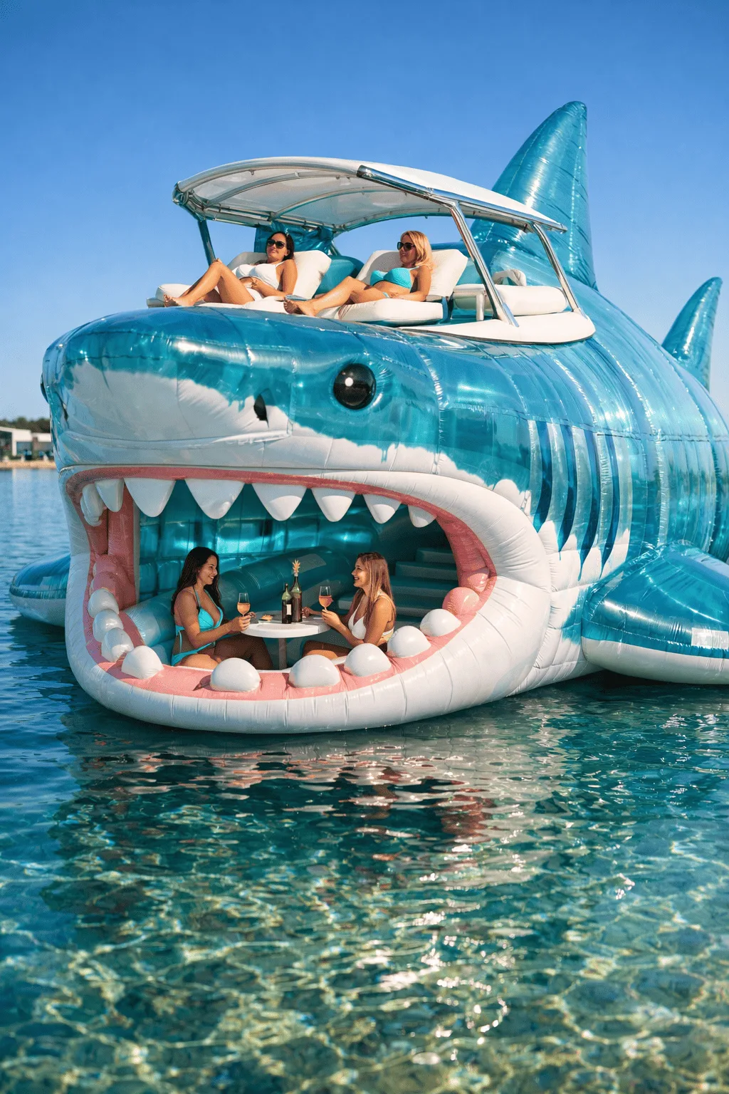 How to Choose the Best Inflatable Shark Party Float