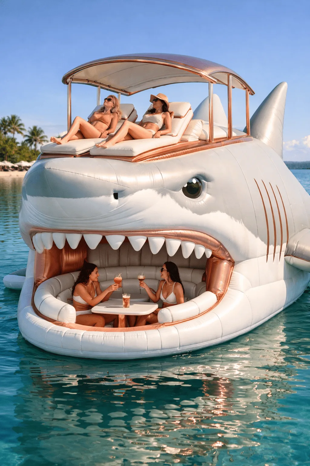 Why Choose an Inflatable Shark Party Float?