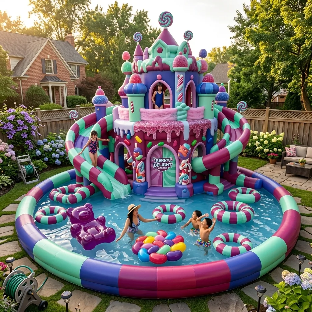 Practical Advice and Creative Uses for the Giant Candy Castle Inflatable Water Slide Pool