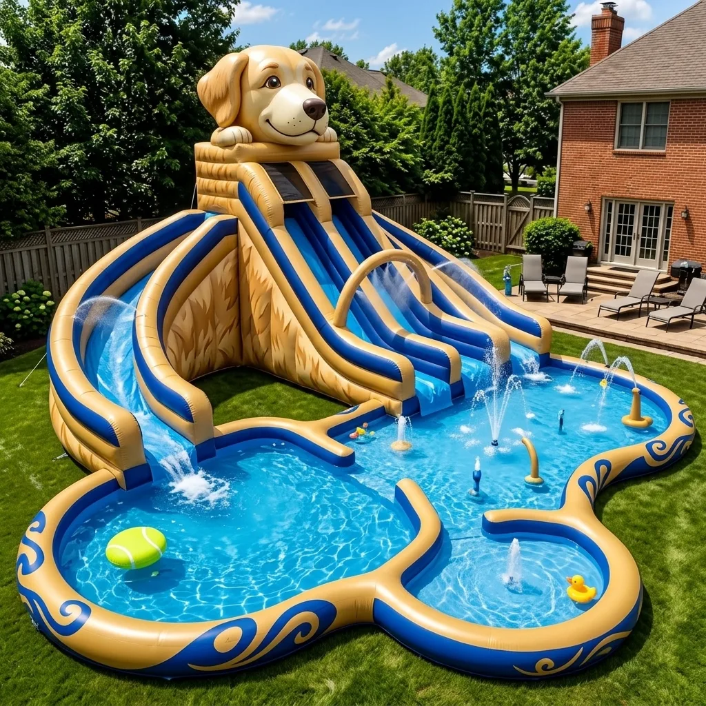 Creative Ways to Enjoy the Giant Dog Water Park with Your Pet
