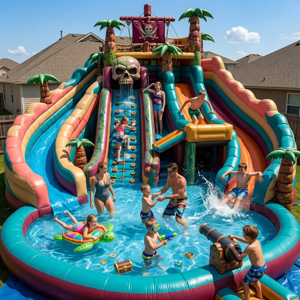 Splash Into Adventure - Exploring the Excitement of the Inflatable Pirate Ship Water Park