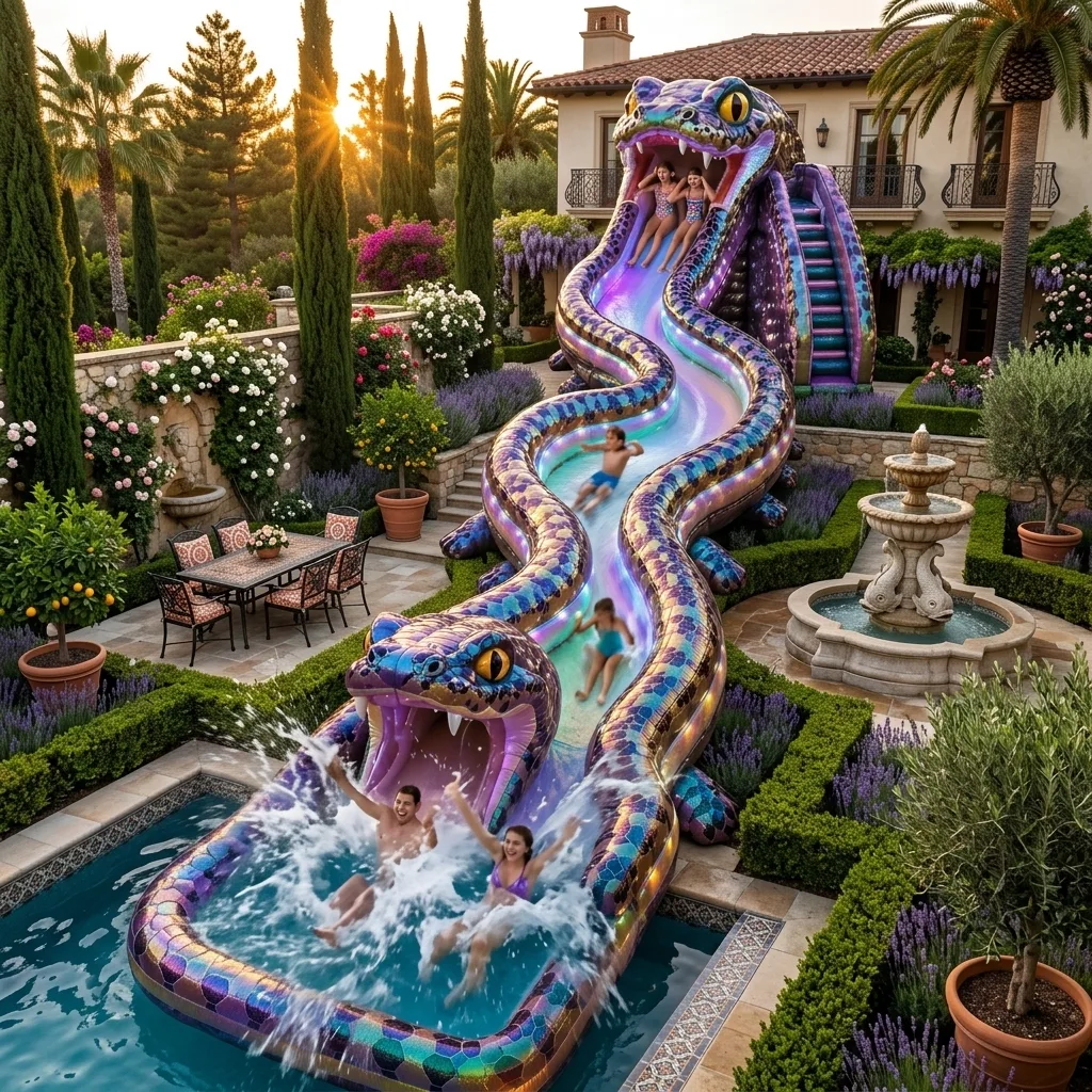 How to Use an Inflatable Snake Water Slide – Setting Up and Enjoying Safely