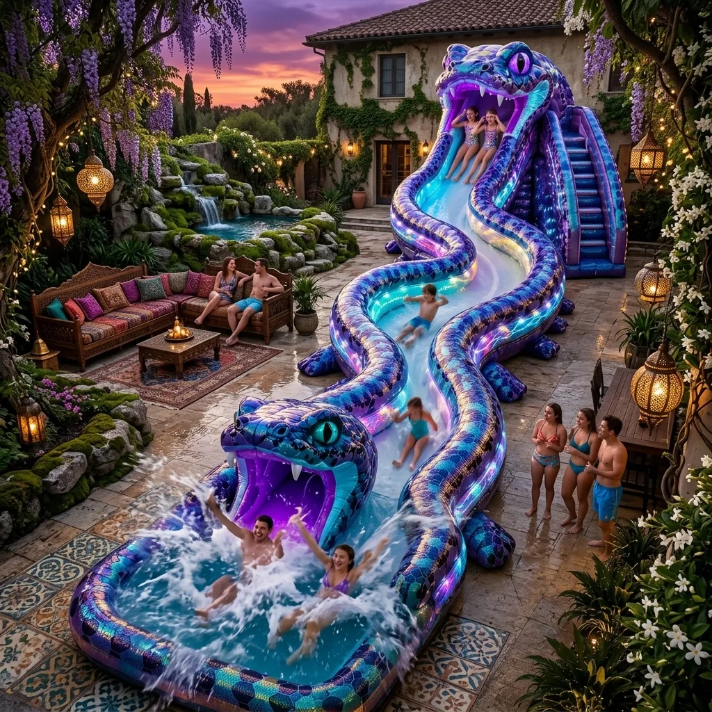 Comparing the Inflatable Snake Water Slide with Other Water Slides – What Sets It Apart?
