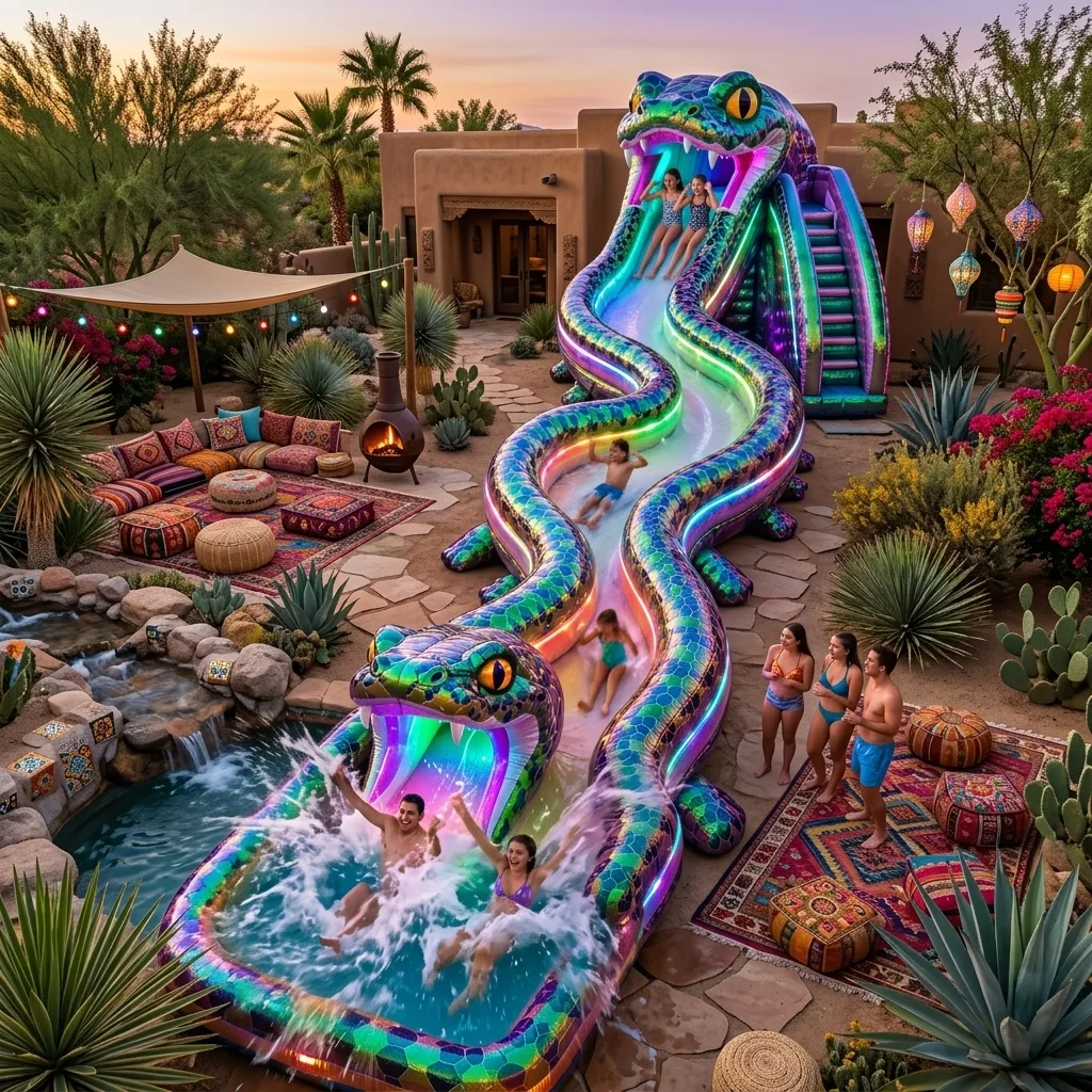 Tips and Advises for Maintaining and Maximizing Your Inflatable Snake Water Slide