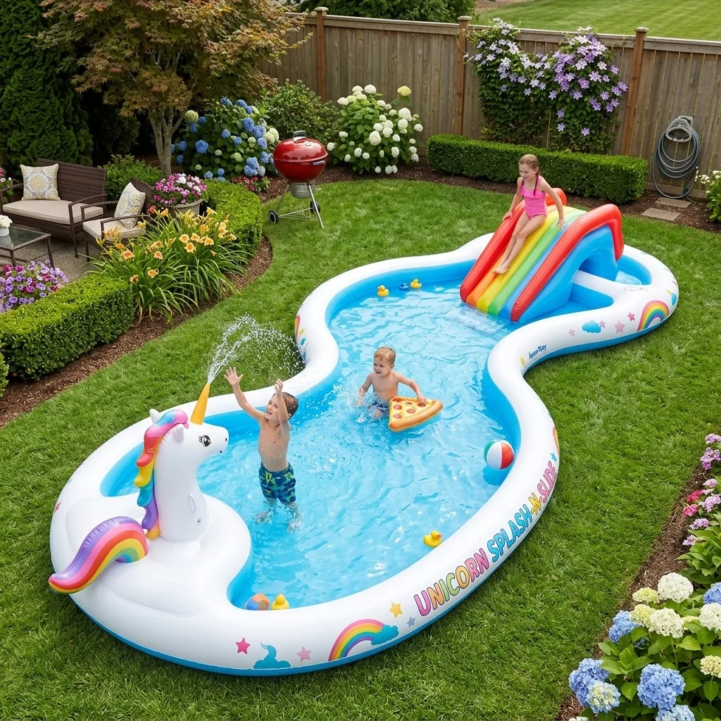 How to Use a Unicorn Inflatable Pool Effectively for Maximum Fun and Safety