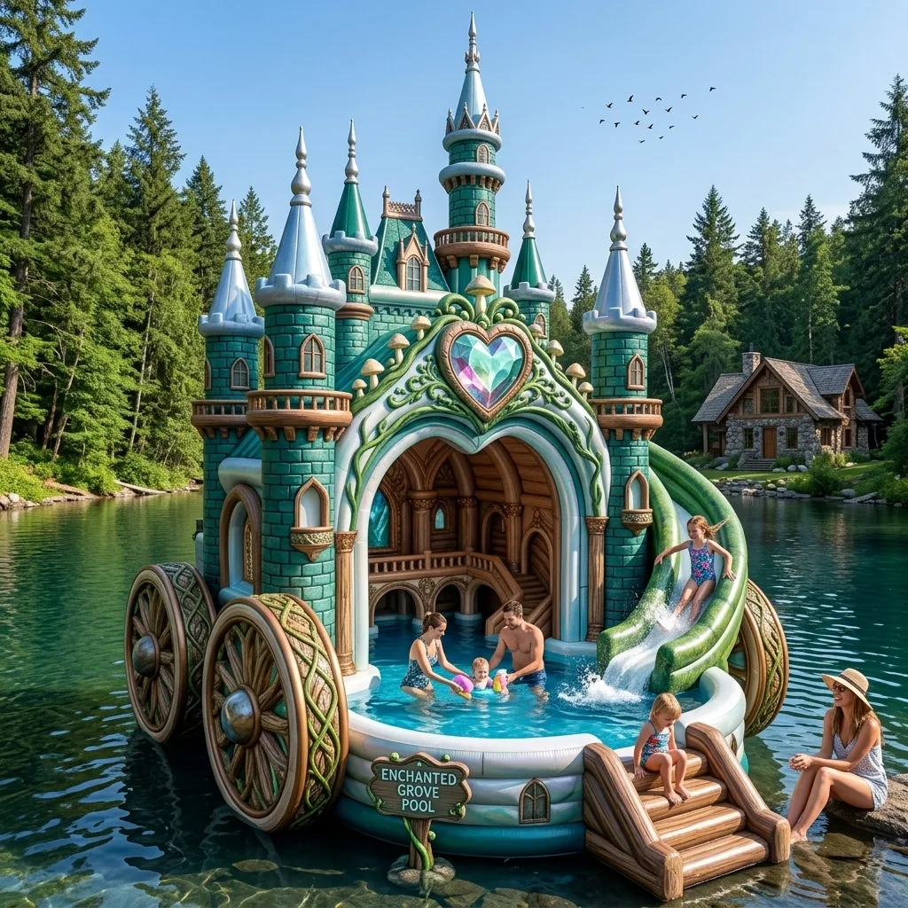 Top 5 Options for the Ultimate Princess Castle Inflatable Pool